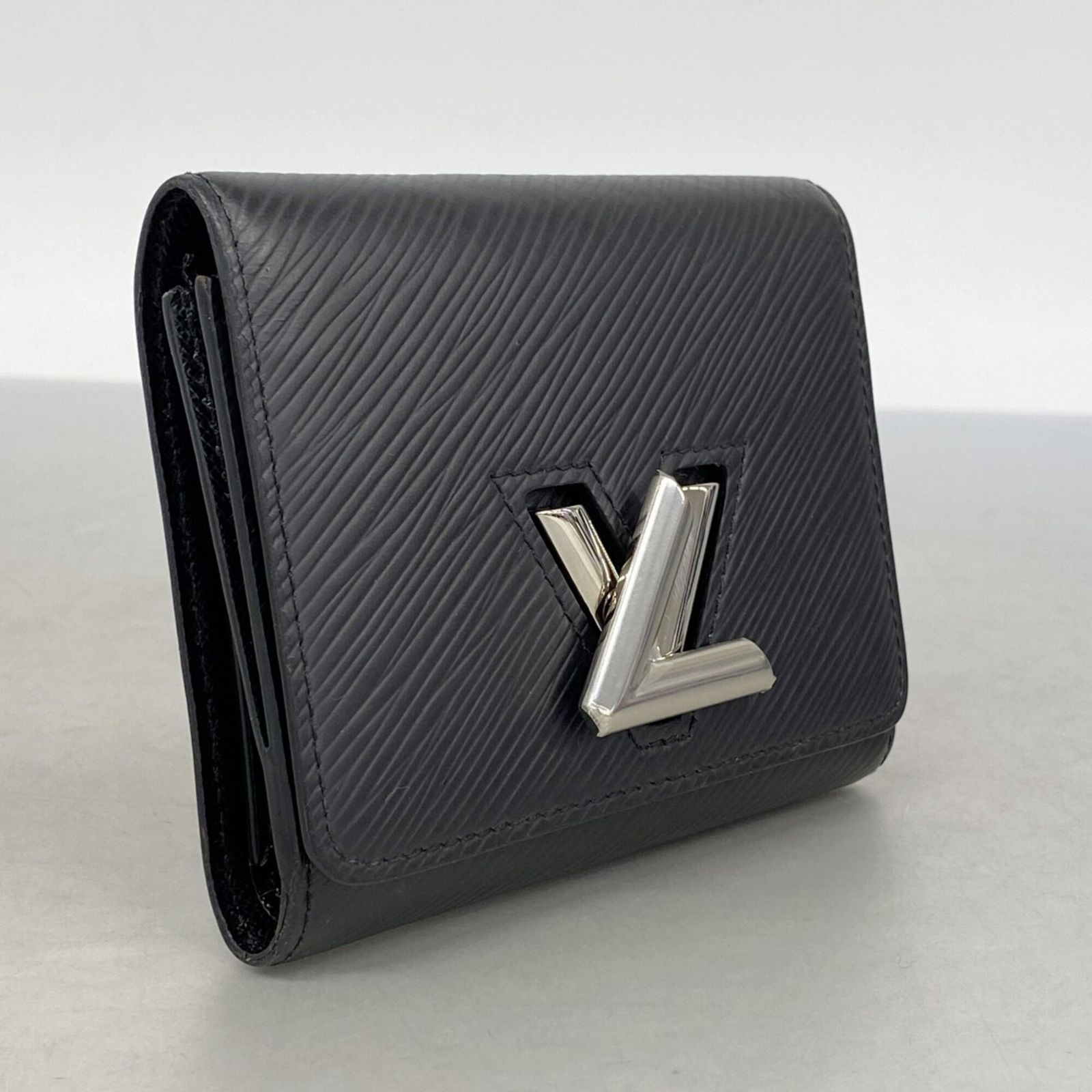 ルイ・ヴィトン(Louis Vuitton) ルイ・ヴィトン 三つ折り財布 エピ ポルトフォイユツイストコンパクト M64414 ノワールレディース