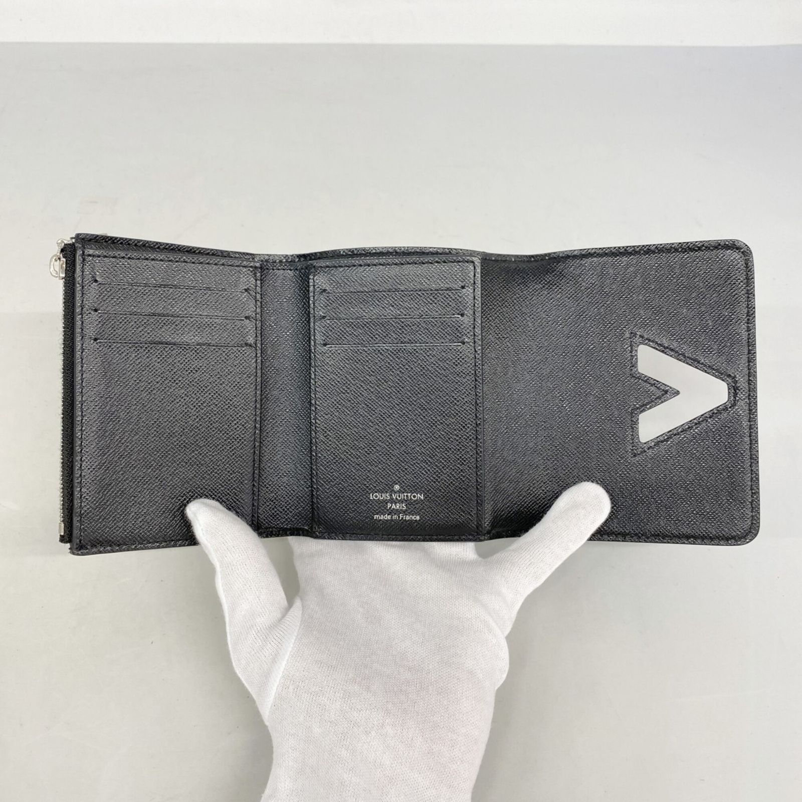 ルイ・ヴィトン(Louis Vuitton) ルイ・ヴィトン 三つ折り財布 エピ ポルトフォイユツイストコンパクト M64414 ノワールレディース