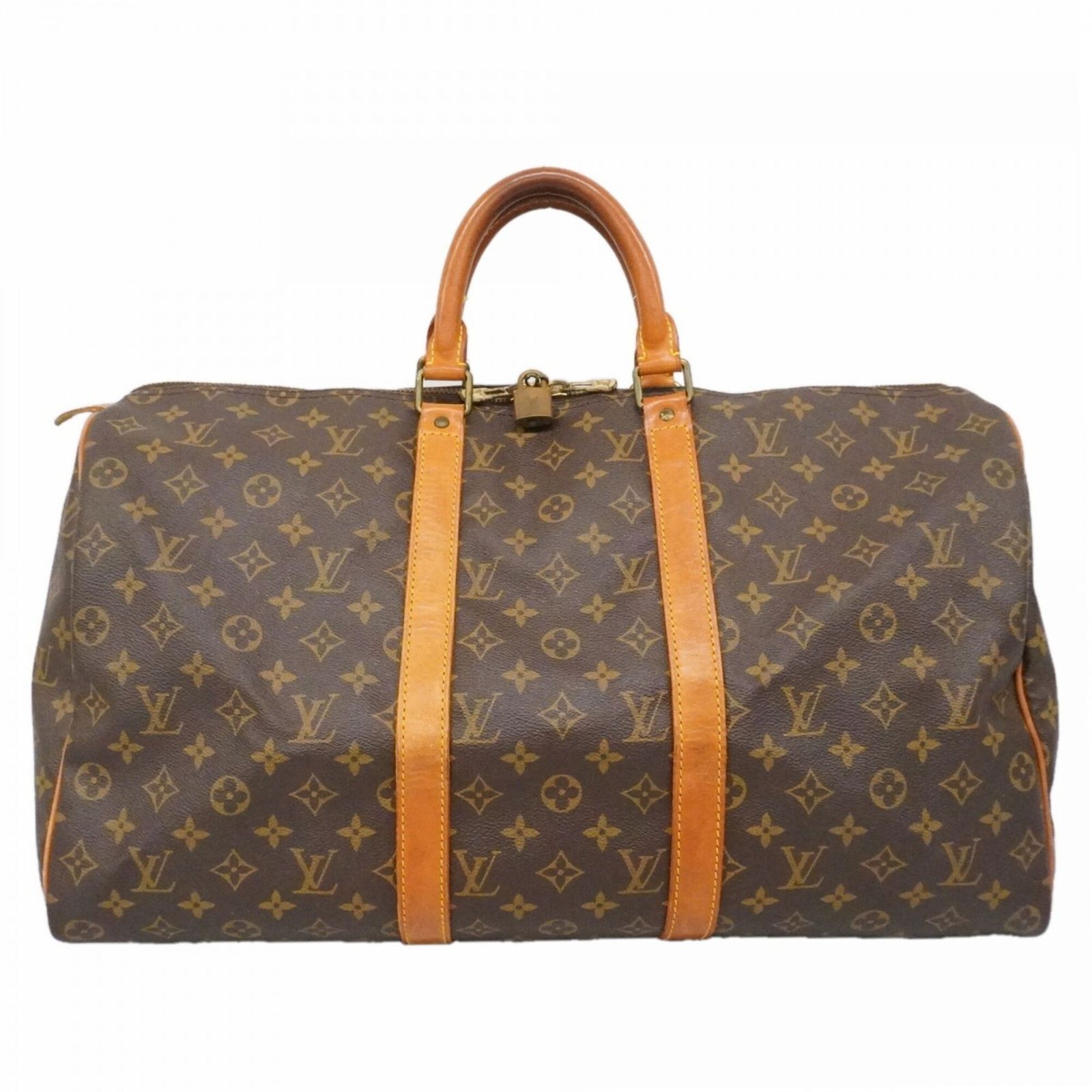 ルイ・ヴィトン(Louis Vuitton) ルイ・ヴィトン バッグ・ボストンバッグ モノグラム キーポル50 M41426 ブラウンメンズ レディース