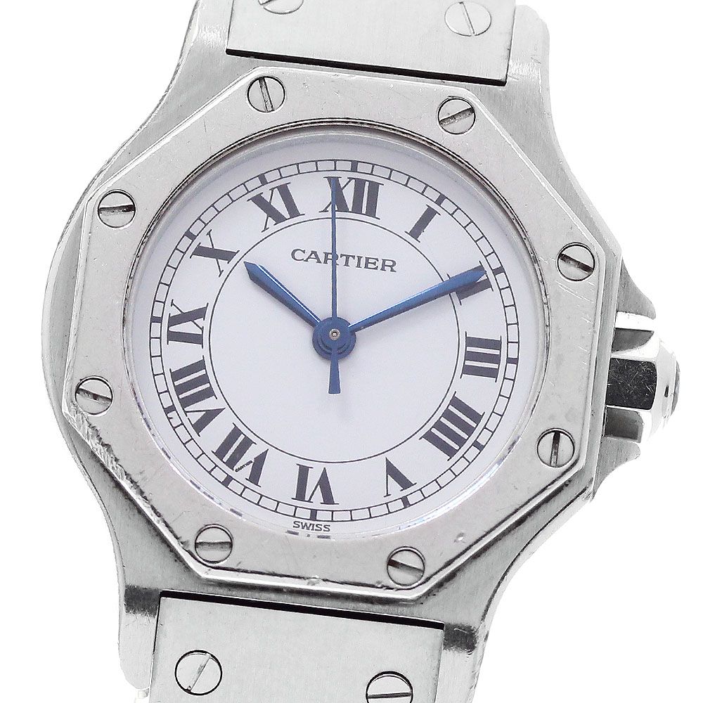 カルティエ CARTIER サントスオクタゴンSM 自動巻き レディース _945514