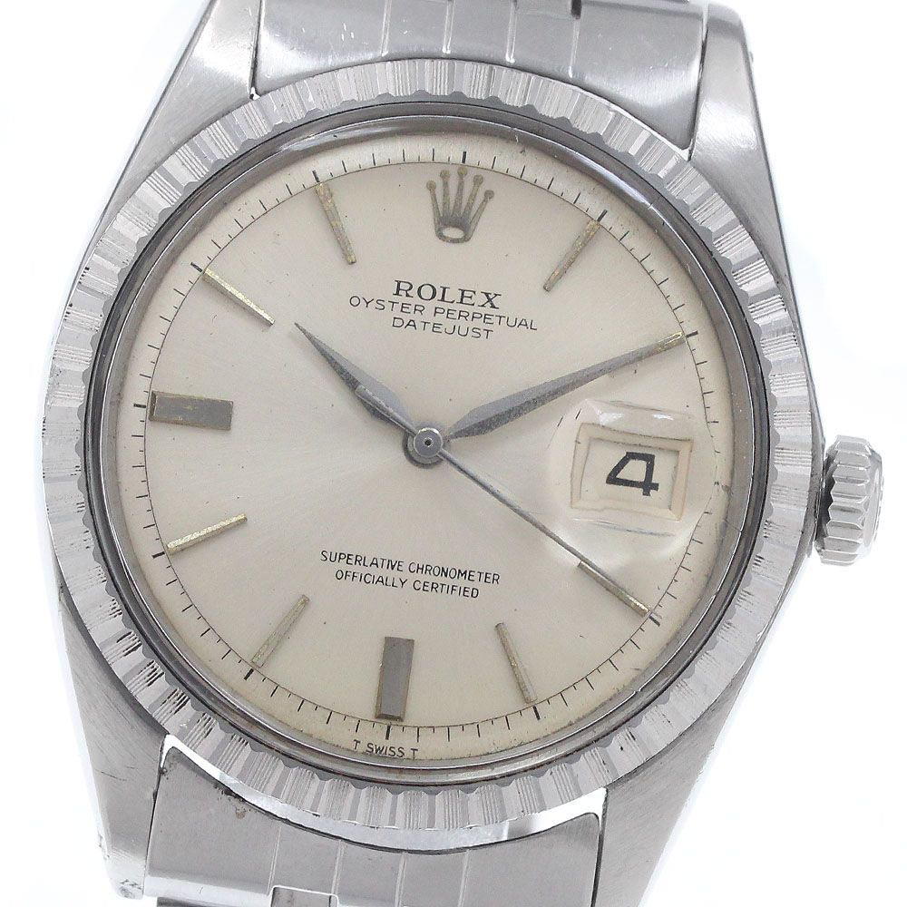 ロレックス ROLEX 1601-3 デイトジャスト オイスターペーパチュアル Cal.1560 自動巻き メンズ _950920