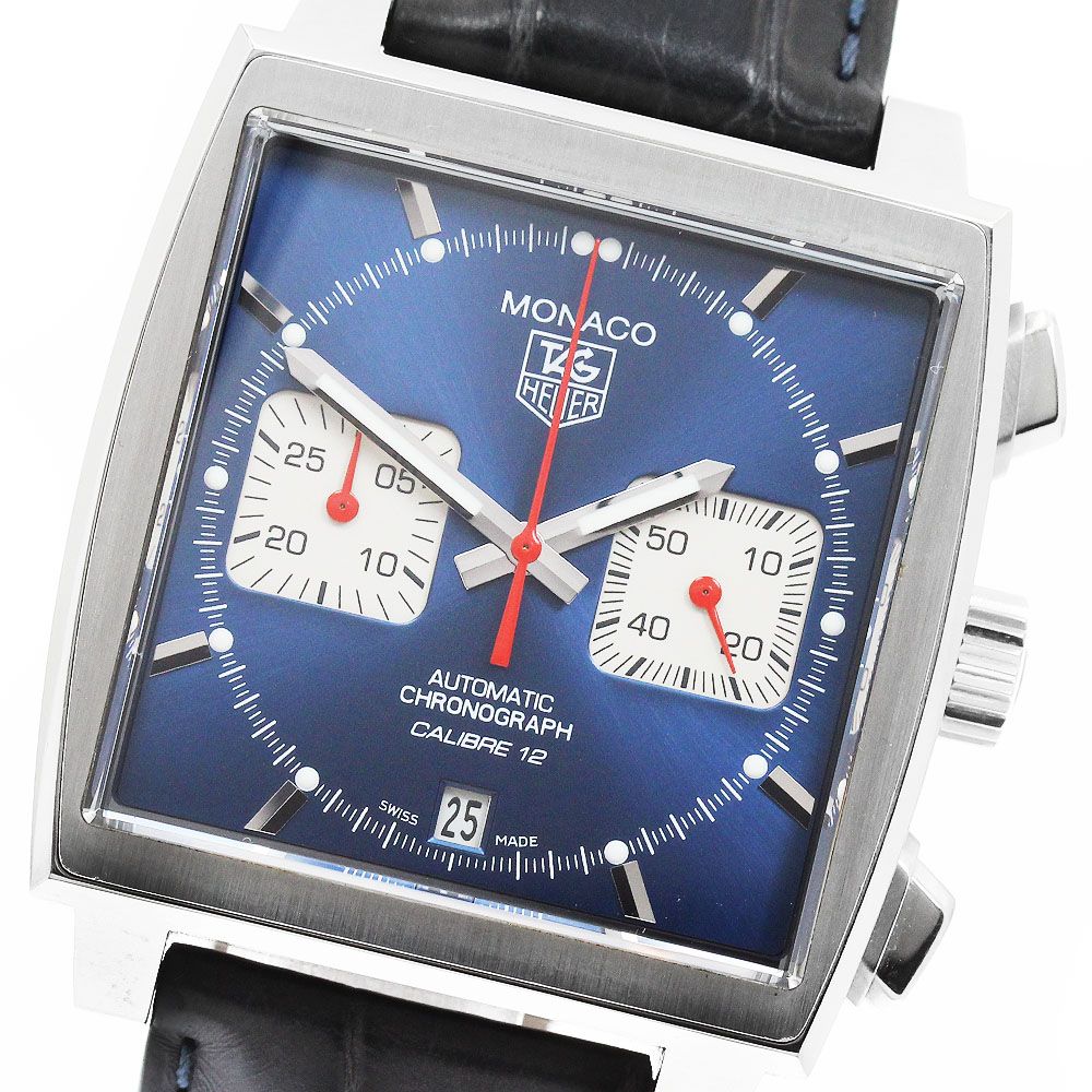 タグホイヤー TAG HEUER CAW2111.FC6183 モナコ キャリバー12 クロノグラフ 自動巻き メンズ 保証書付き_961873
