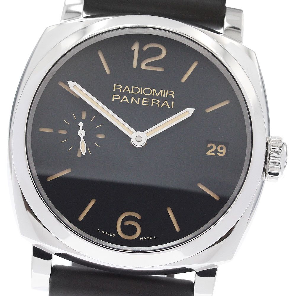 パネライ PANERAI PAM00514 ラジオミール 1940 3デイズ デイト 手巻き メンズ 良品 保証書付き_960441