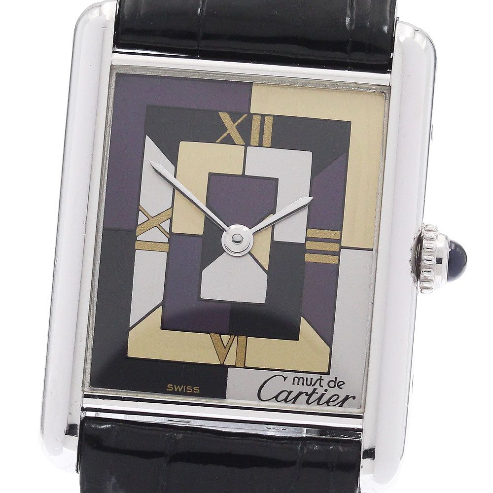 カルティエ CARTIER W1008095 マストタンク アールデコ 1000本限定 クォーツ レディース _934467