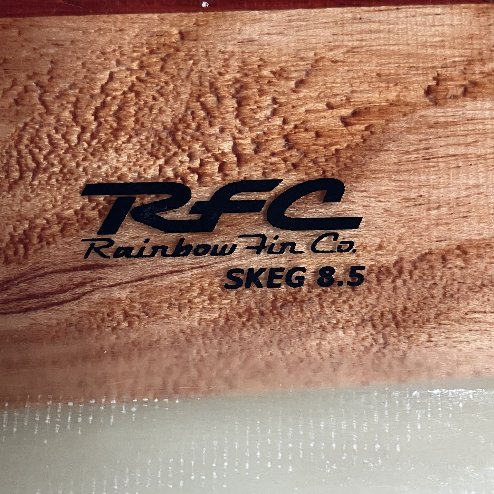 RFC RAINBOW FIN Co. SKEG 8.5 ロングボード シングルフィン