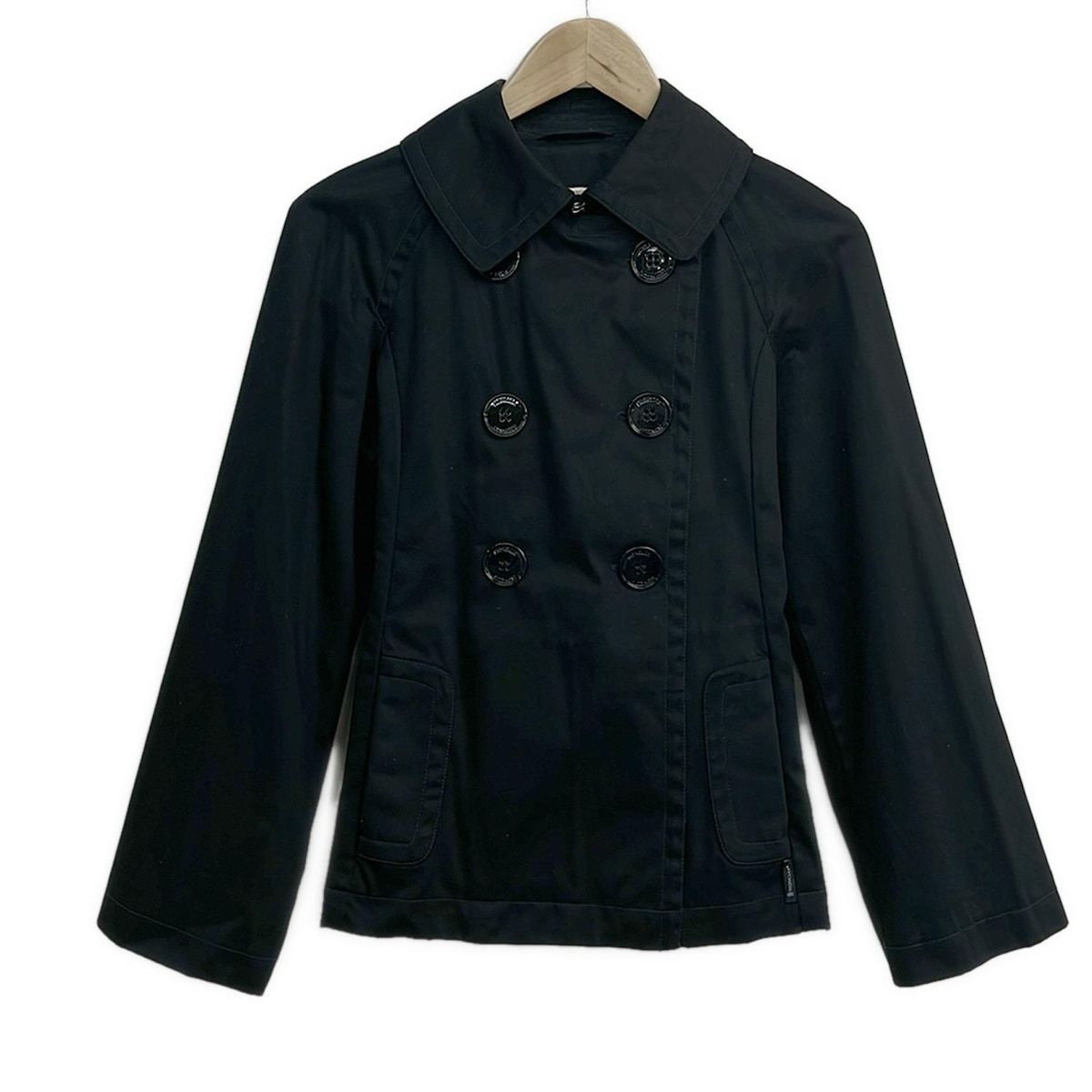 MONCLER(モンクレール) ジャケット サイズ0 XS レディース美品 - ダークネイビー 長袖/春/秋