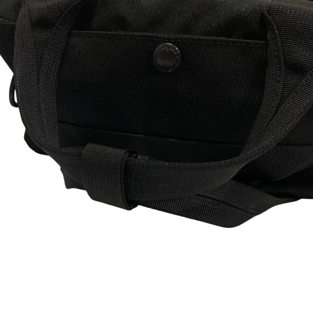 美品 BRIEFING ブリーフィング×コムデギャルソンオム エステルコーデュラダイヤリップ ショルダーバッグ HP-K201 ブラック メンズ 古着 中古 USED