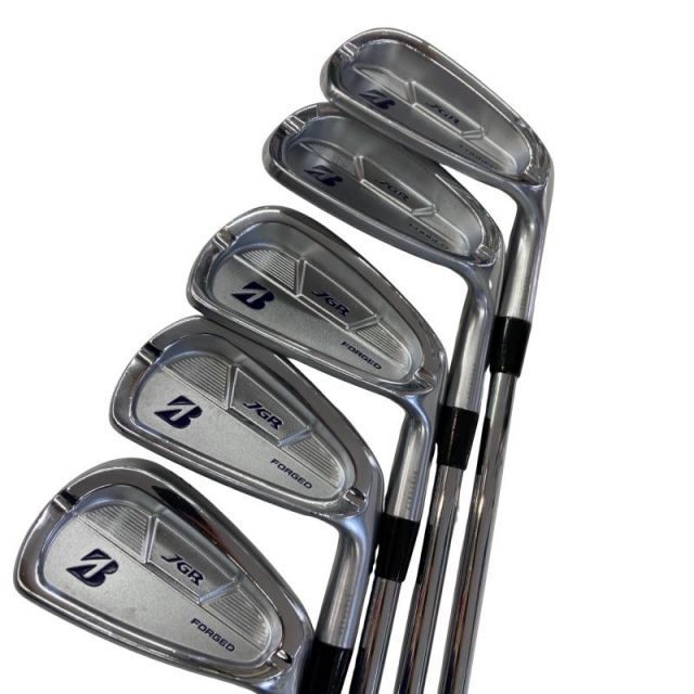 【中古】 ブリヂストン BRIDGESTONE JGR FORGED 6S アイアンセット IR 純正特注シャフト (フレックスS) メンズ 男性用 右利き 右用 Cランク ゴルフクラブ