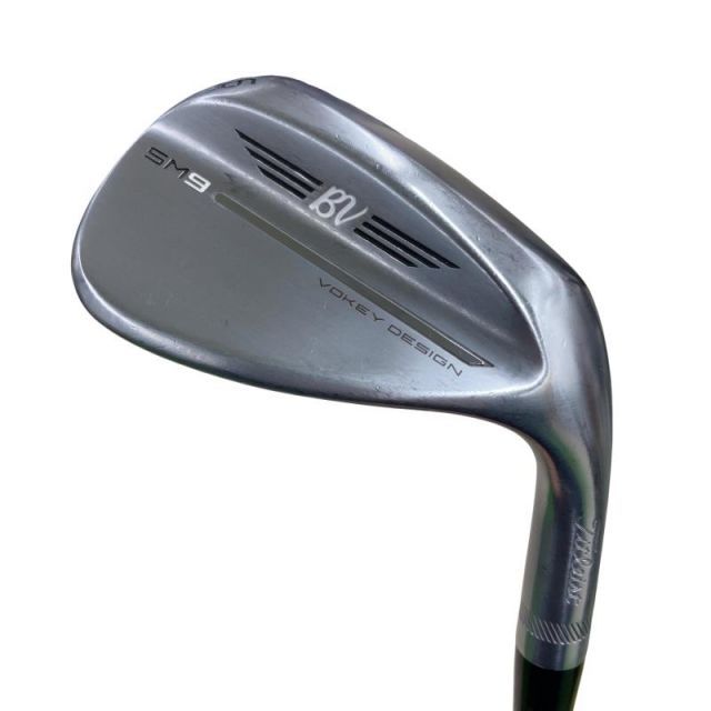 【中古】 タイトリスト VOKEY SPIN MILLED SM9 ツアークロム 56°/08°M ウェッジ WG Dynamic Gold (フレックスS) メンズ 男性用 右利き 右用 Cランク ゴルフクラブ
