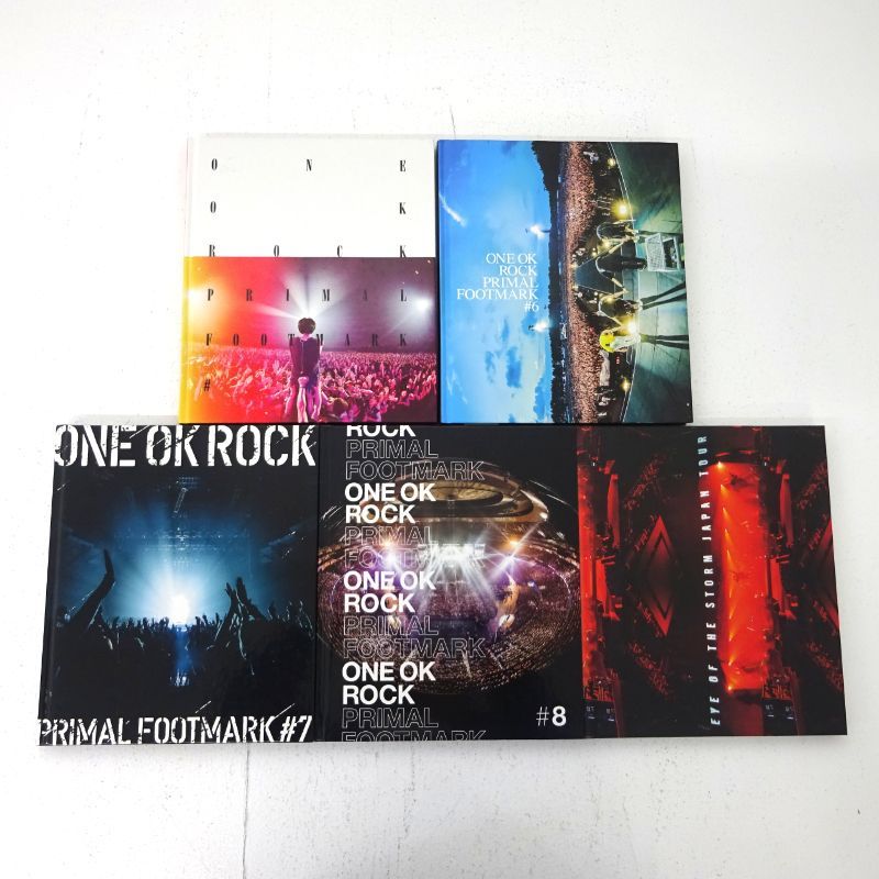 三重店】ONE OK ROCK PRIMAL FOOTMARK #5～9 写真集 5冊セット