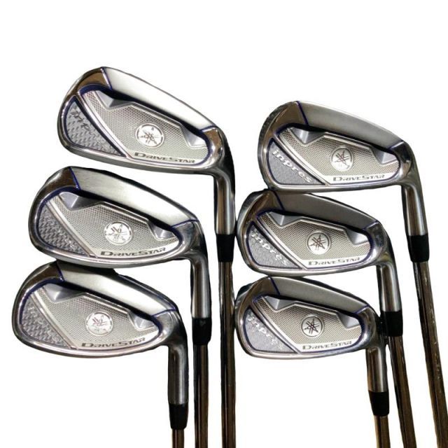 【中古】 ヤマハ inpres DRIVESTAR 6S アイアンセット IR NS PRO 850GH neo (フレックスS) メンズ 男性用 右利き 右用 Cランク ゴルフクラブ