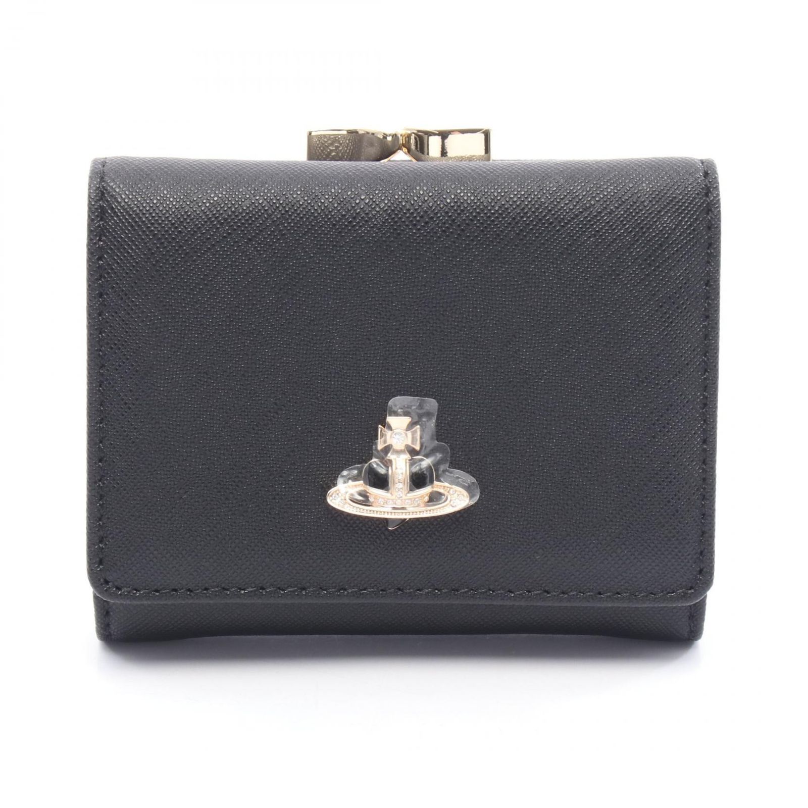 Vivienne Westwood ヴィヴィアンウエストウッド SMALL FRAME WALLET オーブ 三つ折り財布