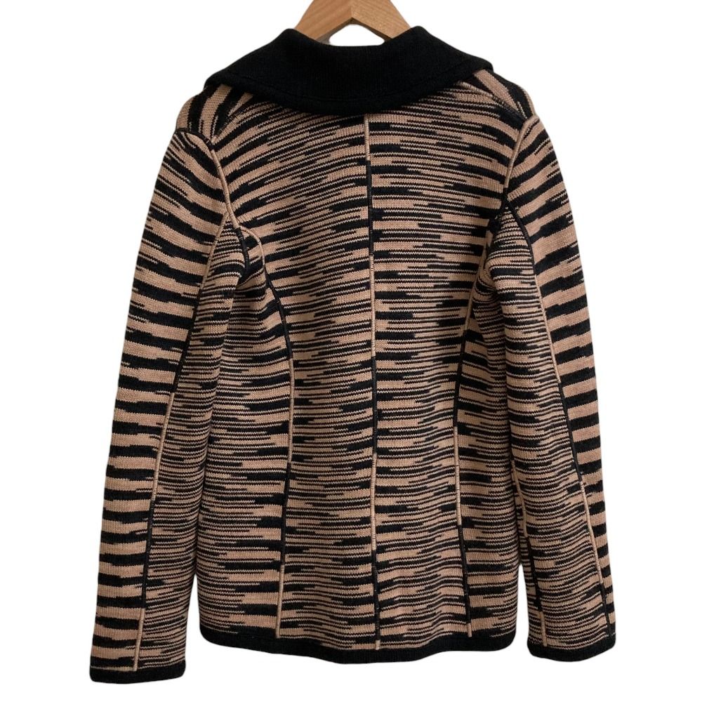 美品 MISSONI ミッソーニ ボーダー モヘヤブレンド ニットテーラード
