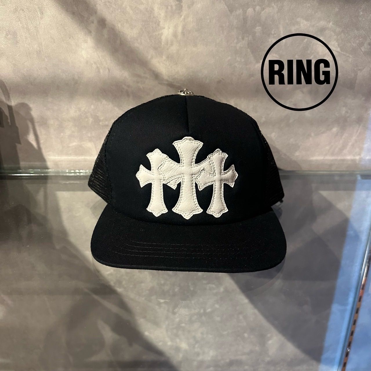 Chrome Hearts 3CEM Patch TRUCKER CAP WHT - メルカリ