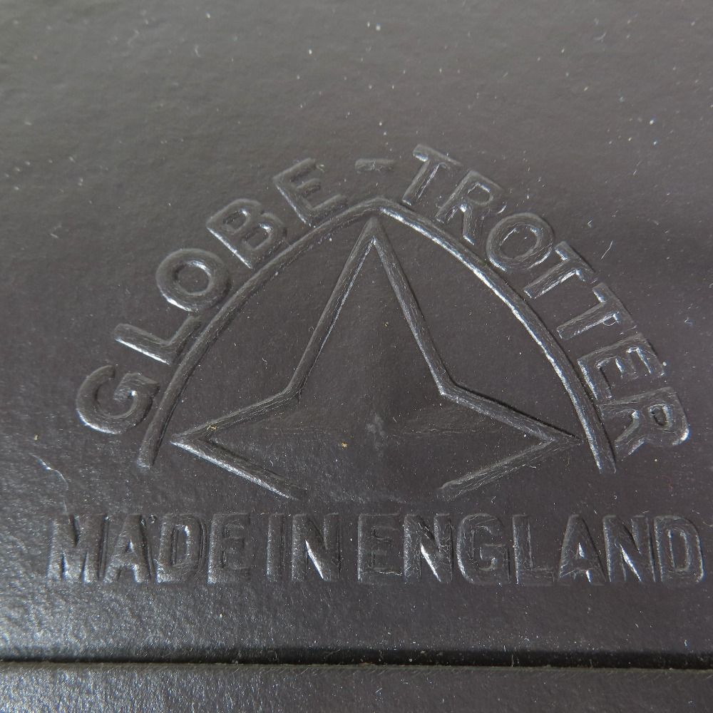 GLOBE TROTTER グローブトロッター サファリ エクストラディープ トロリーケース 2輪 キャリーバッグ 30インチ ブラック メンズ レディース 古着 中古 USED