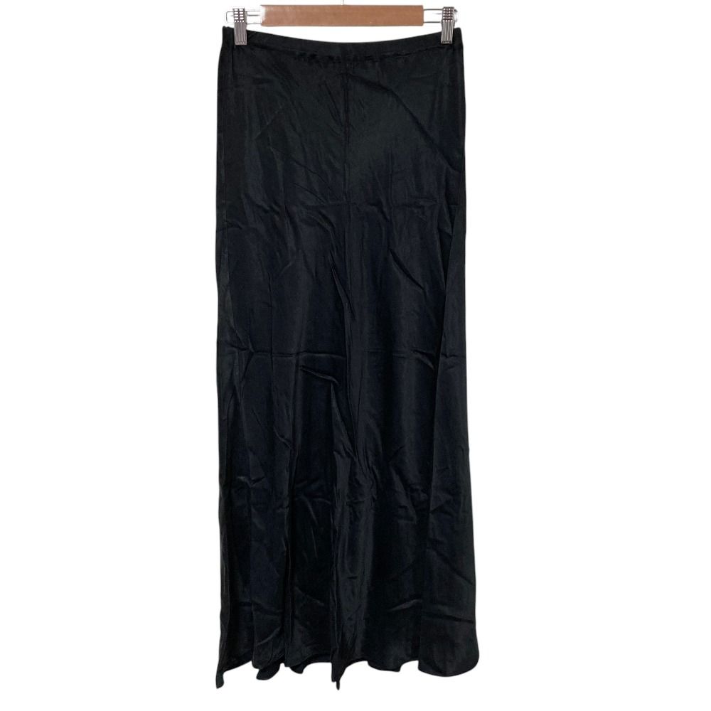 美品 23AW EVERYDAY I LIKE. エブリデイアイライク Cu/R Maxi スカート 23060500811230 ブラック レディース 古着 中古 USED