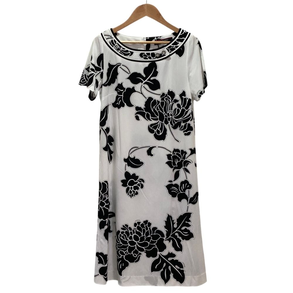 美品 LEONARD FASHION レオナールファッション フラワープリント 