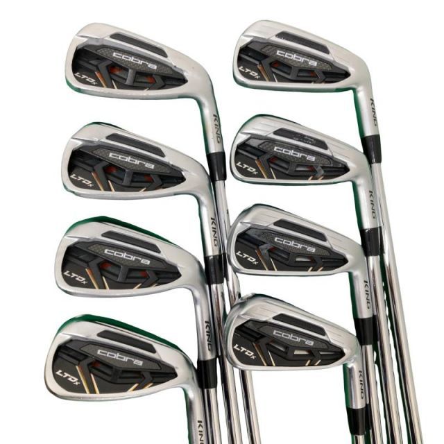 【中古】 コブラ KING LTDx 9S アイアンセット IR リシャフト (フレックスその他) メンズ 男性用 右利き 右用 Cランク ゴルフクラブ
