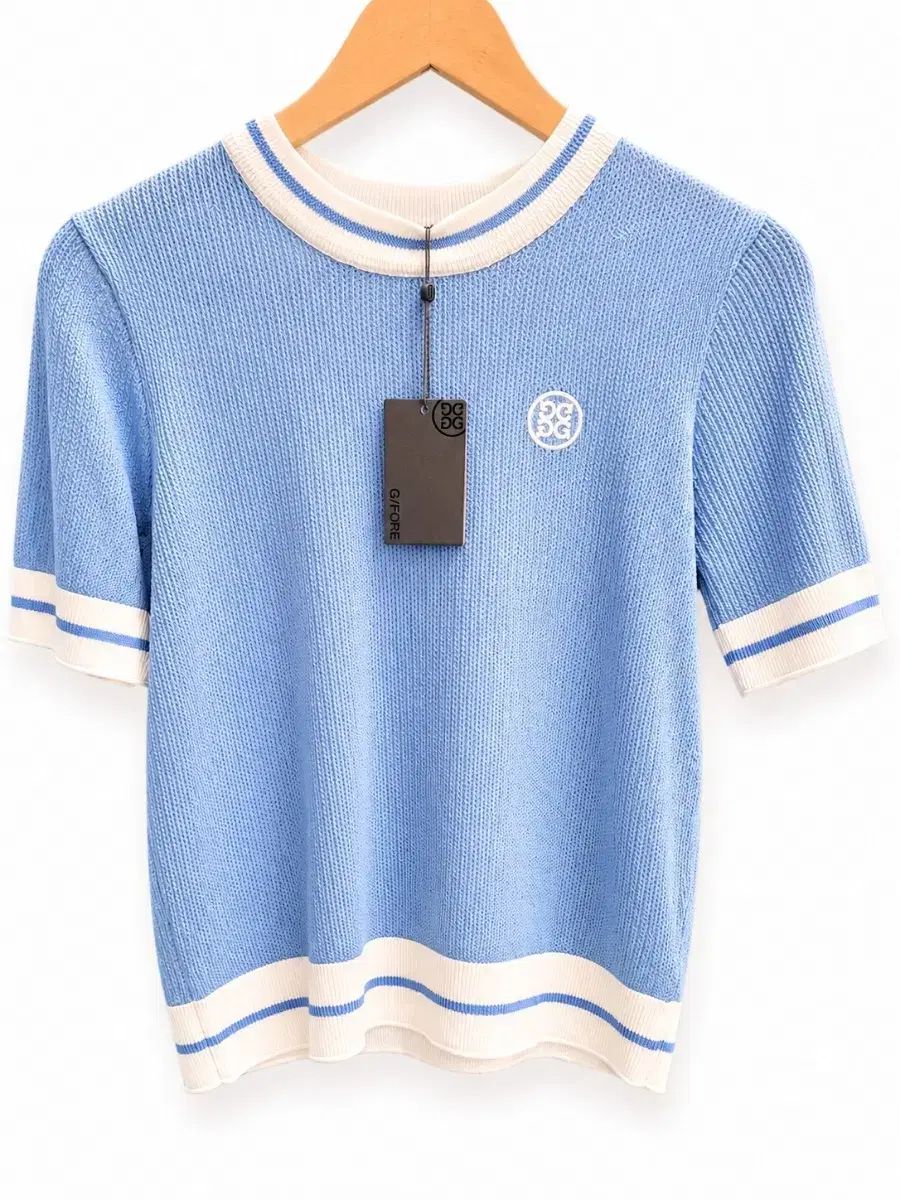 ゴルフウェア G 포어 ニート ラウンド 半袖Tシャツ 出品 レディース Lサイズ