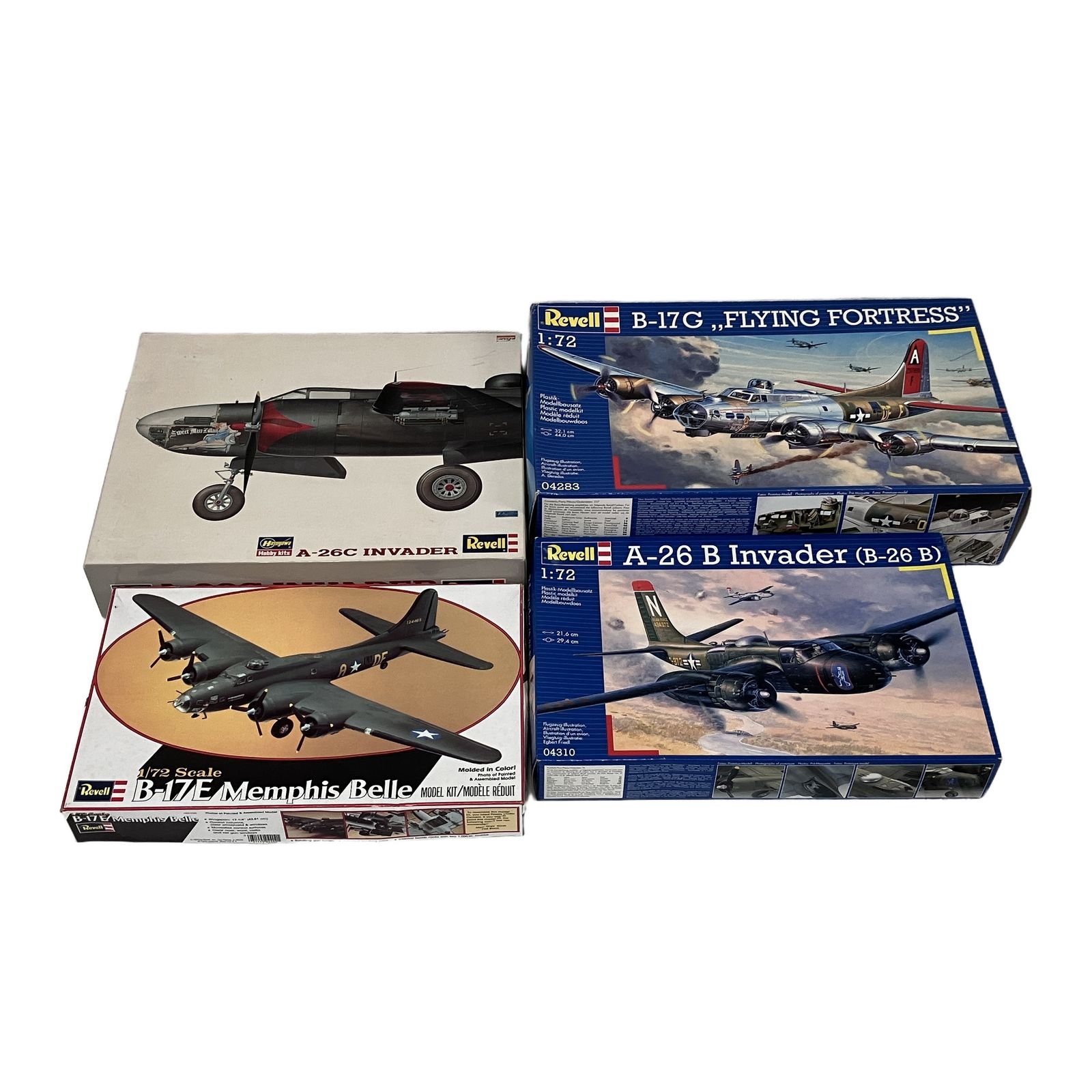Revell 飛行機 プラモデル 4点 おまとめ 戦闘機 中古 F11300651