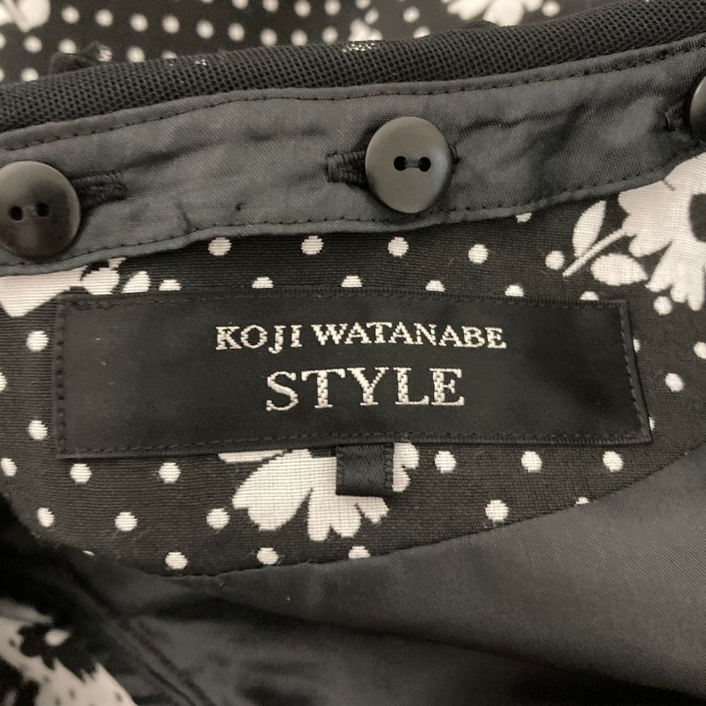 美品 KOJI WATANABE STYLE コージワタナベ スタイル フラワープリント