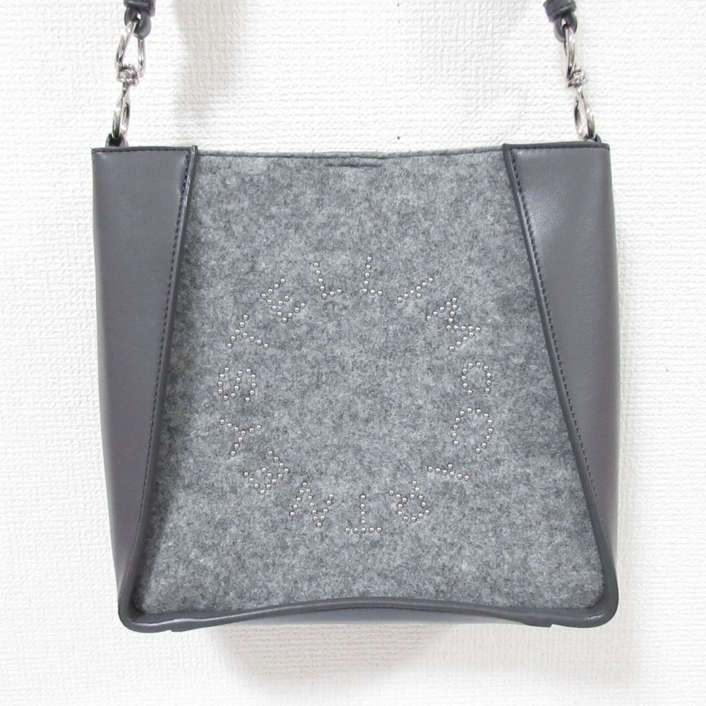 美品 STELLA McCARTNEY ステラマッカートニー ステラ ロゴ フェルト 