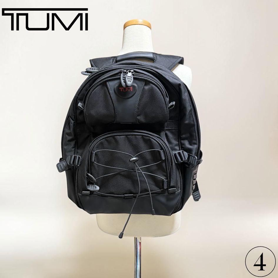 ★ TUMI T2 バックパック リュックサック バリスティックナイロン ブラック ④