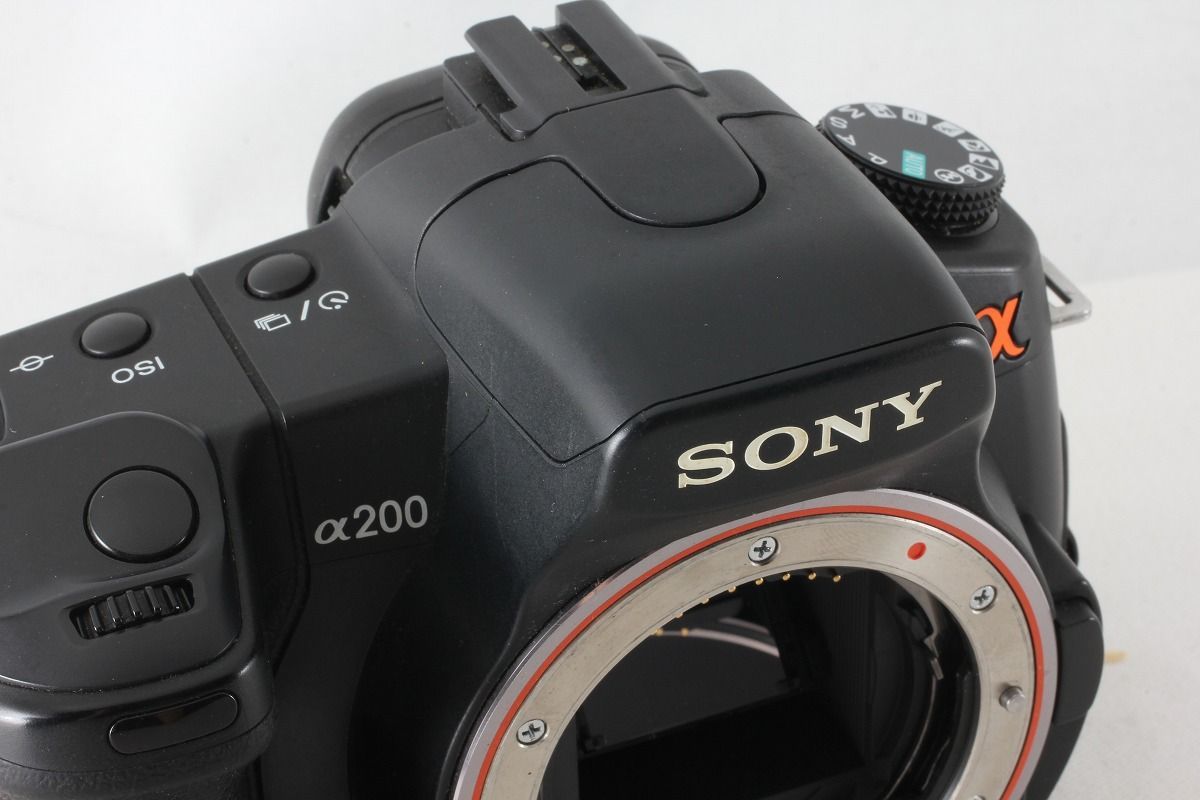 ソニー Sony α200 DSLR-A200 ダブルズームレンズセット◇50460 - メルカリ