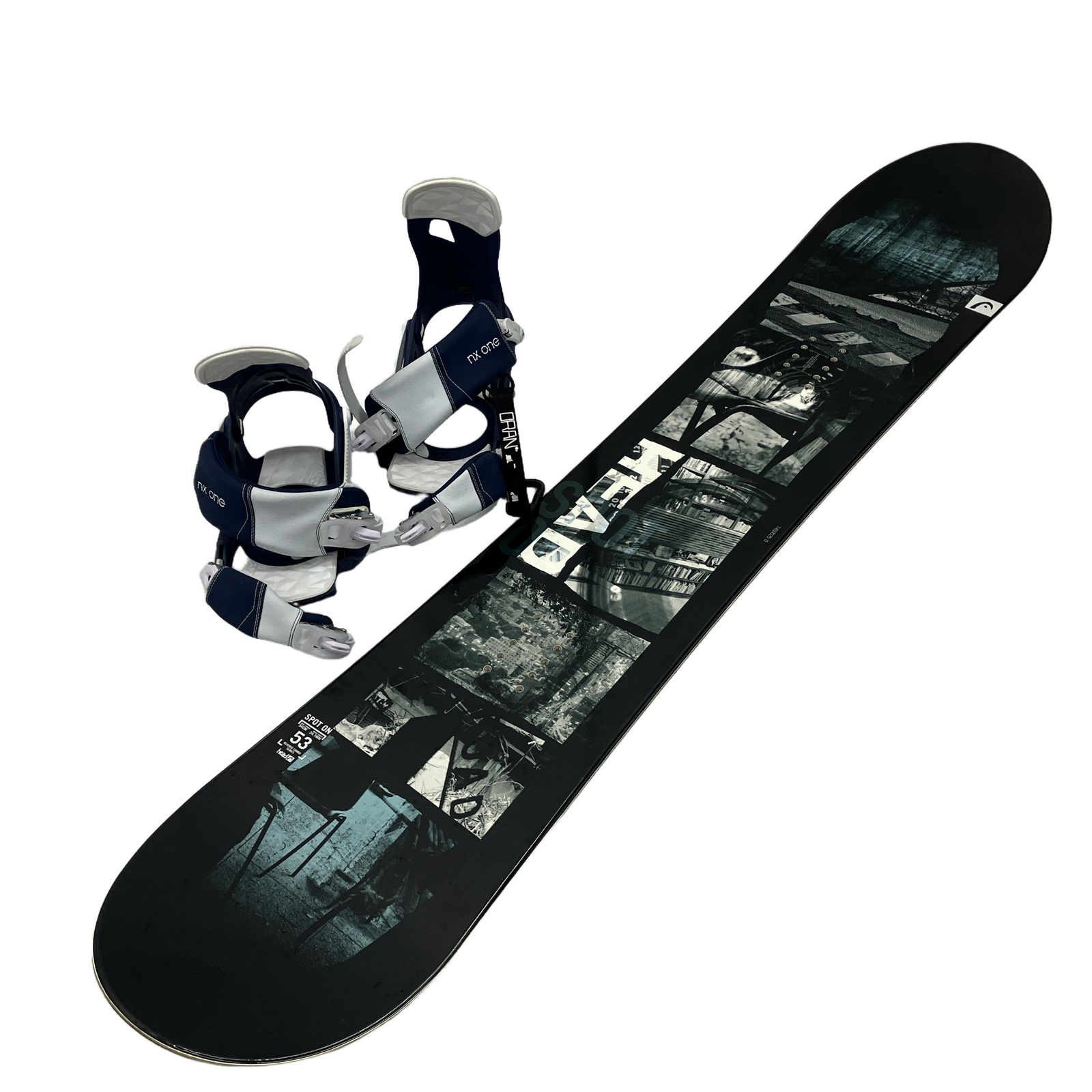 HEAD SPOT ON 153cm スノーボード板 ビンディング付き スポーツ用品 中古 C11291644