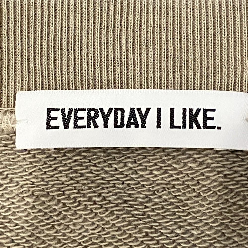 26SS EVERYDAY I LIKE エブリデイアイライク Vintage Off Shoulder プルオーバー スウェット 26070500801010 グレージュ レディース 古着 中古 USED