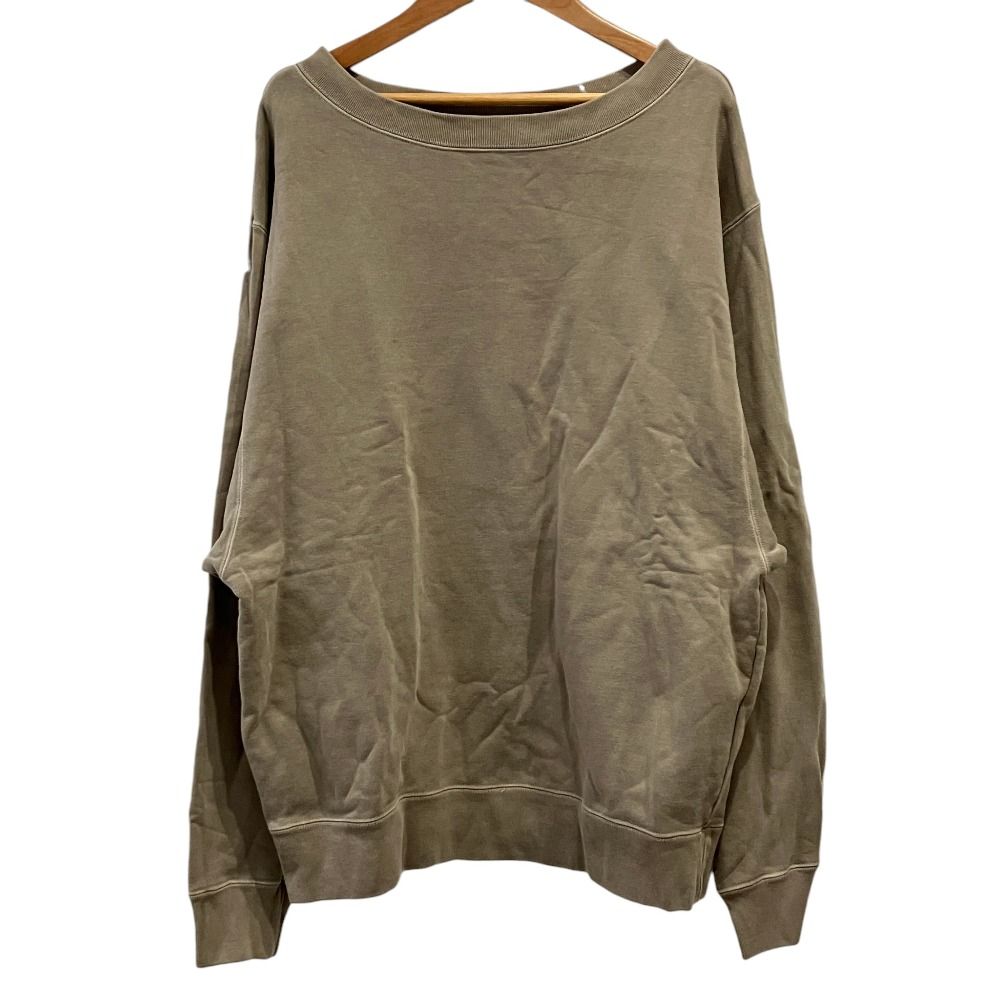 26SS EVERYDAY I LIKE エブリデイアイライク Vintage Off Shoulder プルオーバー スウェット 26070500801010 グレージュ レディース 古着 中古 USED