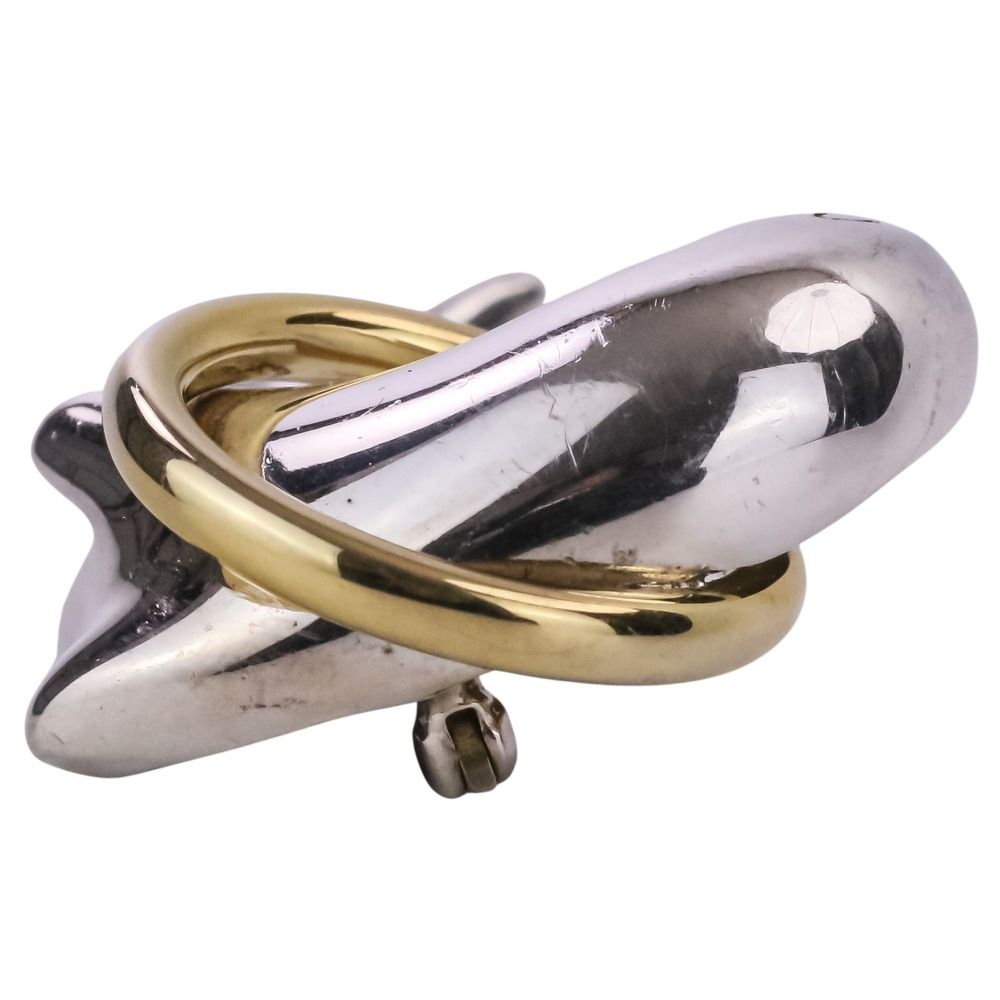 美品 Tiffany & Co. ティファニー ドルフィン ブローチ 925-750