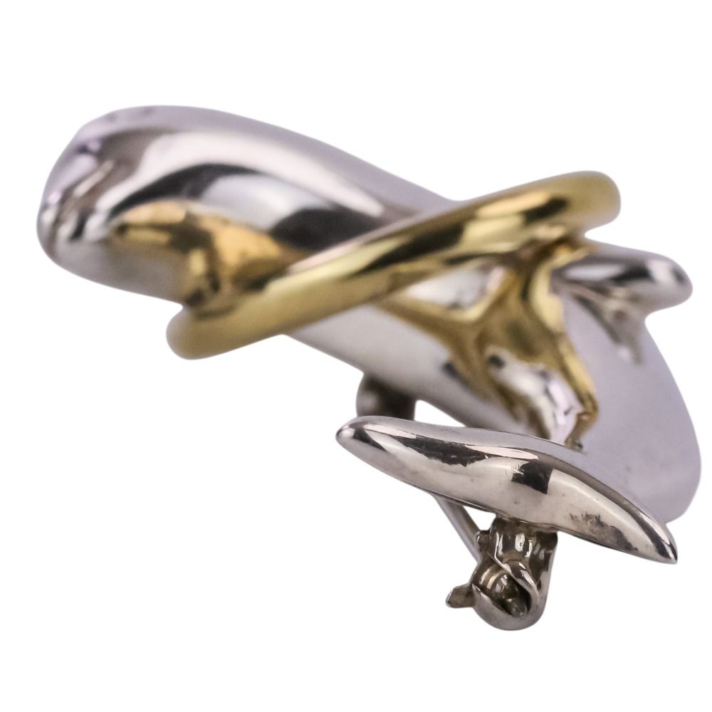 美品 Tiffany & Co. ティファニー ドルフィン ブローチ 925-750