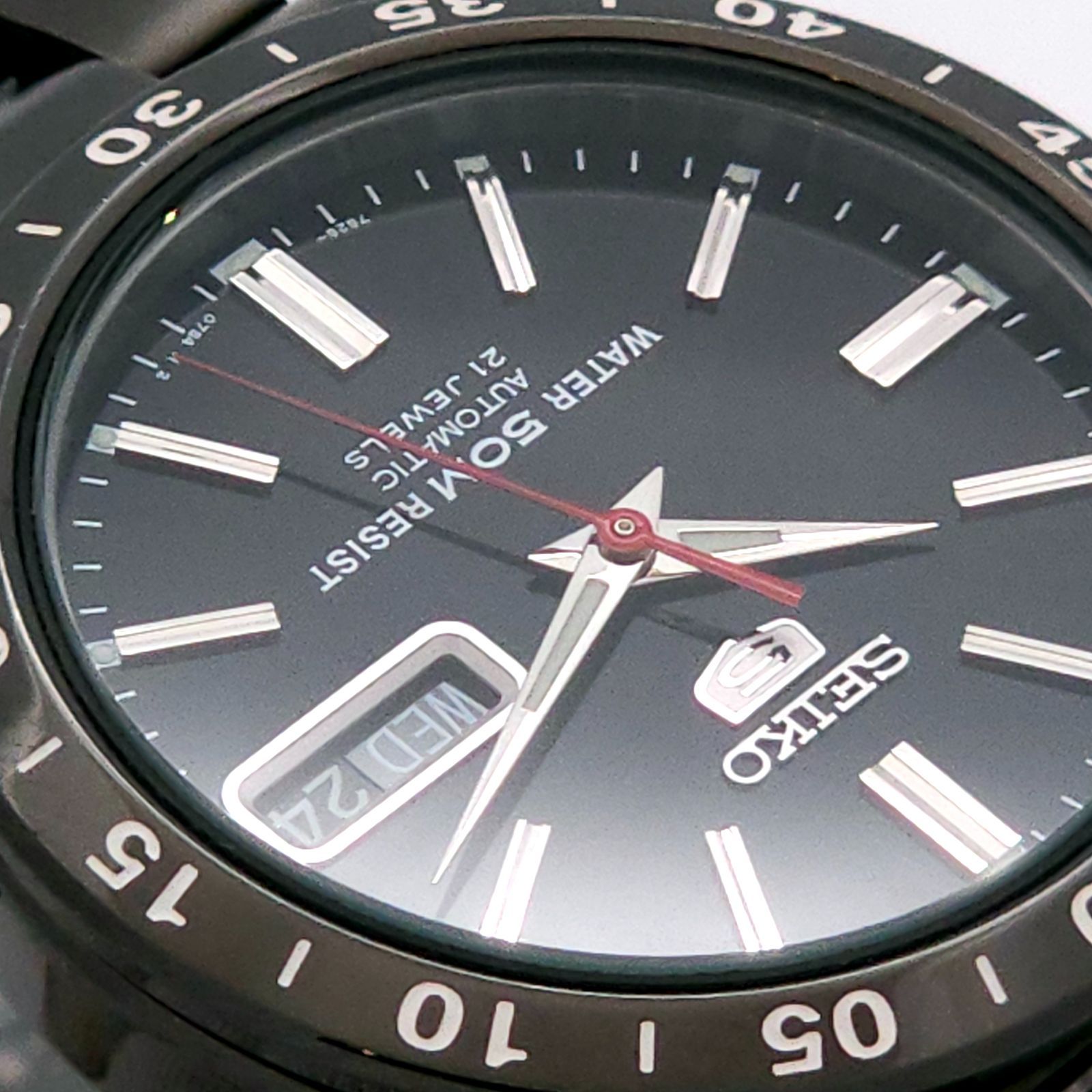 SEIKO セイコー 5 ファイブ 7S26-02T0 自動巻 動作品 裏スケ - メルカリ