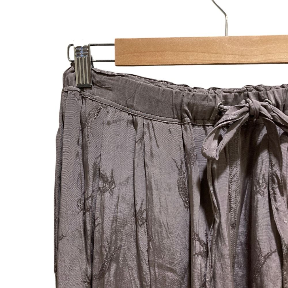 美品 TODAYFUL トゥデイフル Swallow Satin Pants イージーウエスト