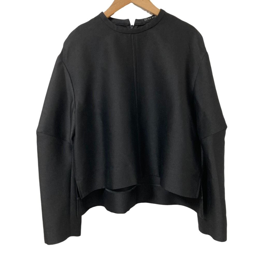 KEINA RITA ケイナリタ　ブラックスワンブラウス 良品 23AW KEINA RITA ケイナリタ ウールシルクブラウス KB233-047