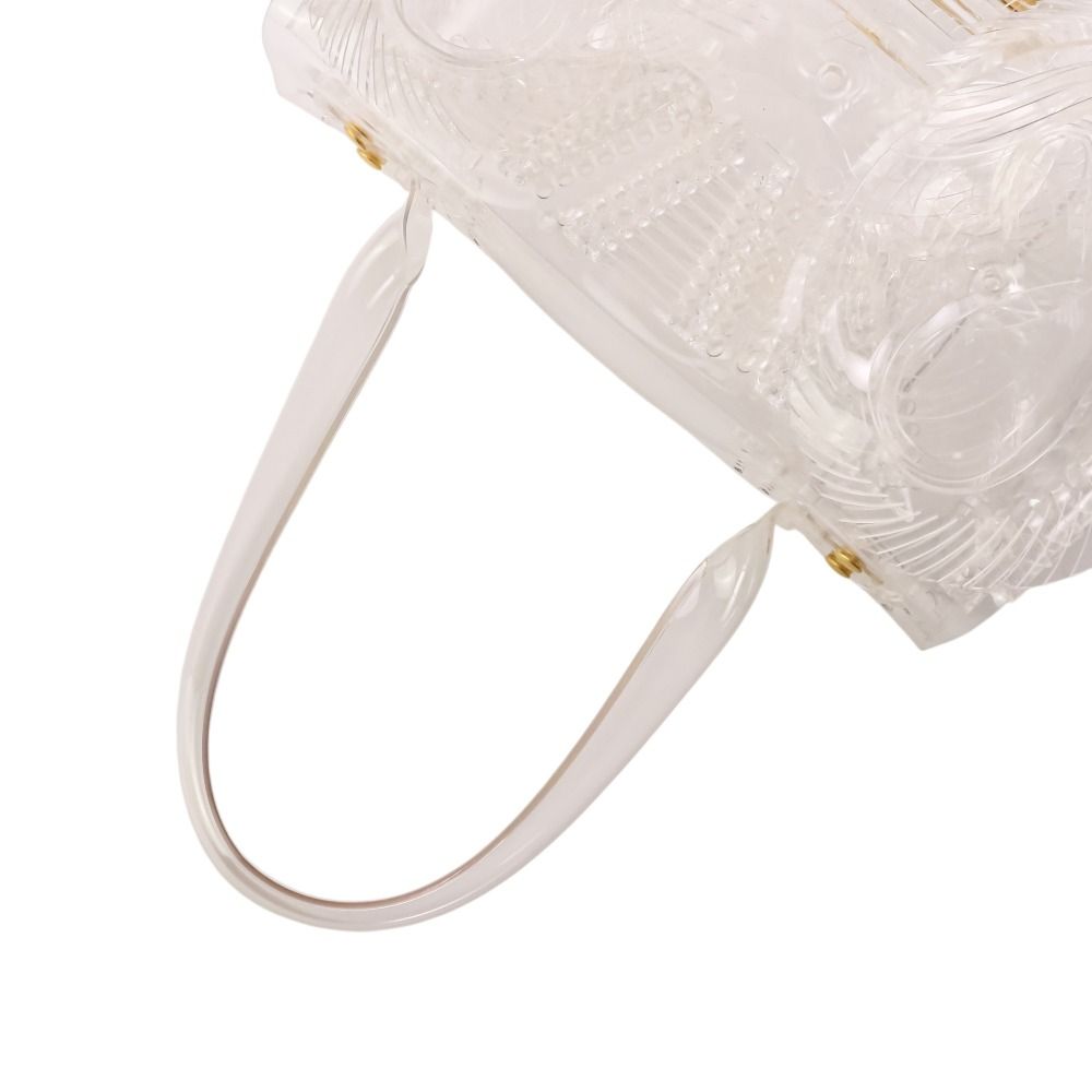 美品 Mame Kurogouchi マメクロゴウチ Transparent Sculptural Handbag