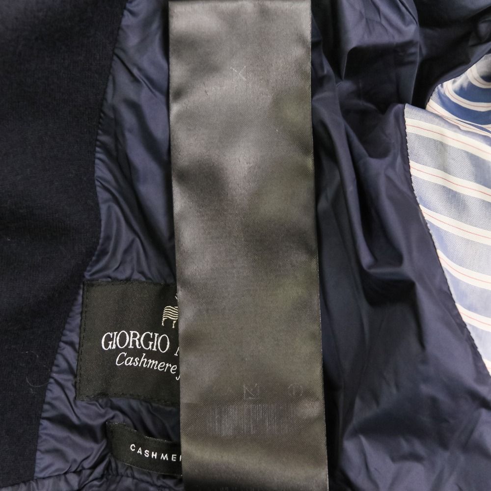 良品 GIORGIO ARMANI ジョルジオアルマーニ ダブルブレスト カシミヤ