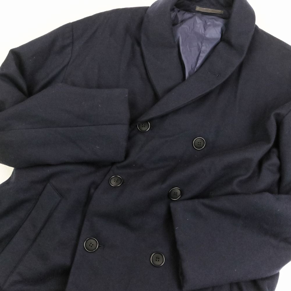 良品 GIORGIO ARMANI ジョルジオアルマーニ ダブルブレスト カシミヤ