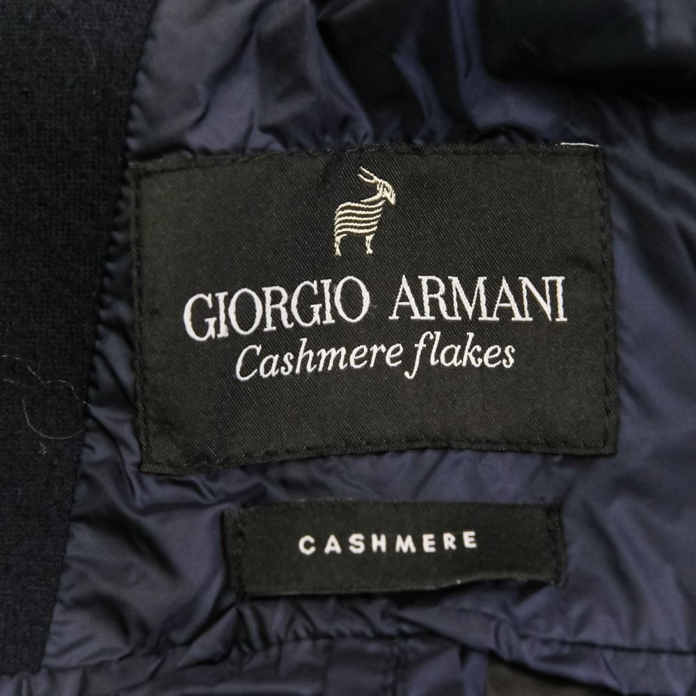 良品 GIORGIO ARMANI ジョルジオアルマーニ ダブルブレスト カシミヤ
