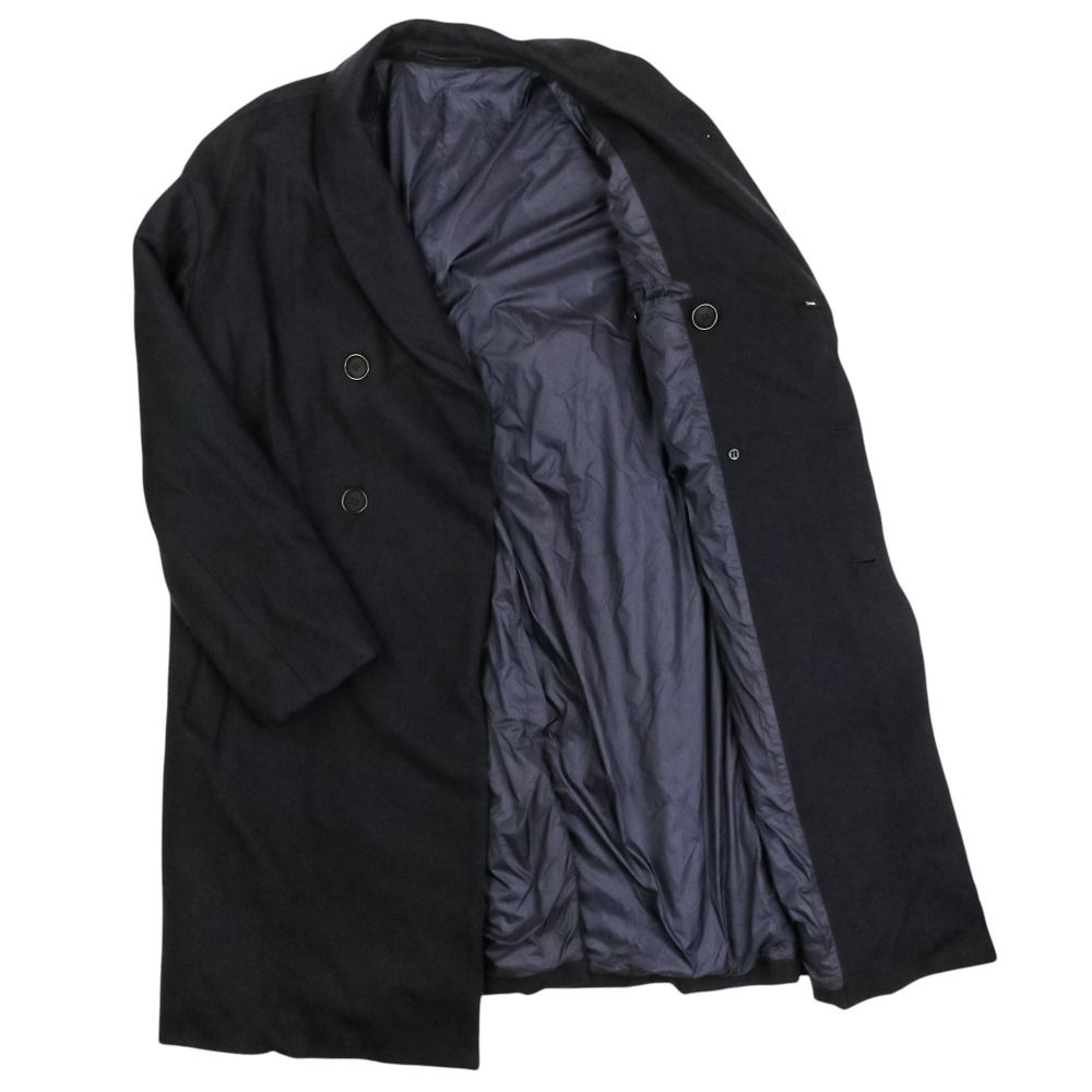 美品　GiorgioArmani ジョルジオアルマーニ カシミヤ100 コート 良品 GIORGIO ARMANI ジョルジオアルマーニ ダブルブレスト カシミヤ