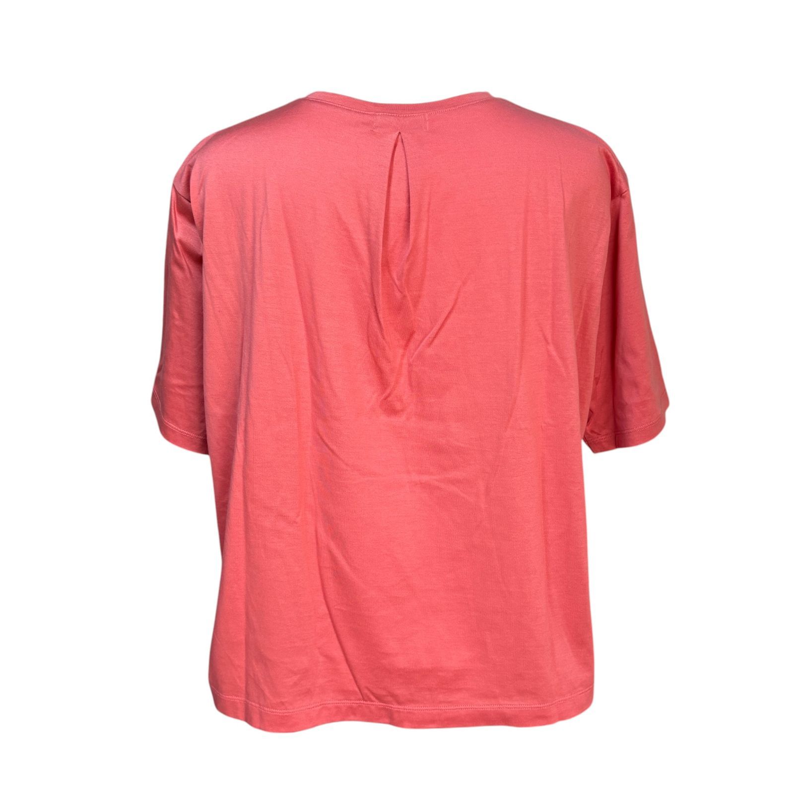 PICONE ピッコーネ 半袖Tシャツ 40 L相当 ピンク コーラル ロゴ 