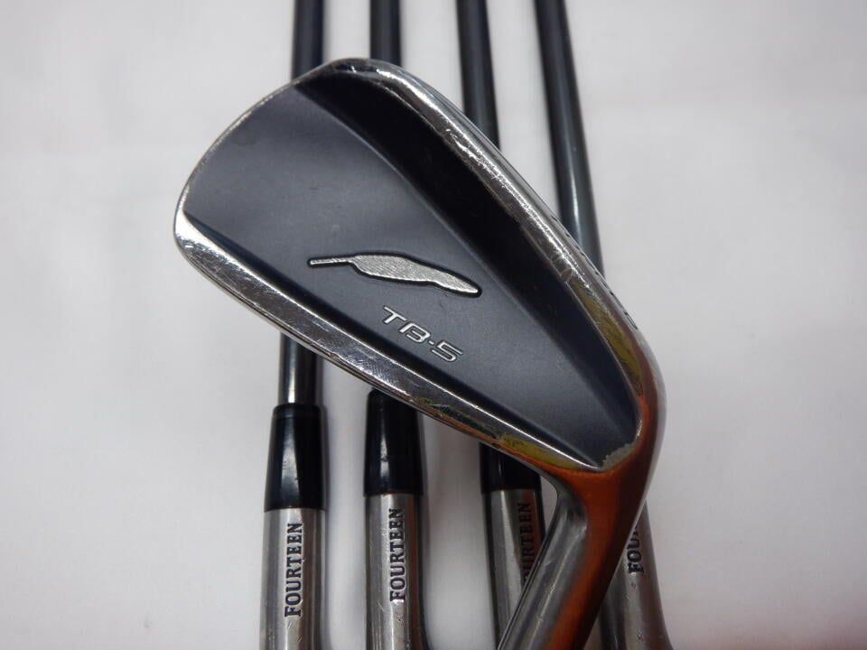 フォーティーン　TB-5 FORGED ブラックエディション　FS-90i ブラックエディション　Sフレックス　アイアンセット　中古　ゴルフドゥ！新居浜店【最短即日発送】