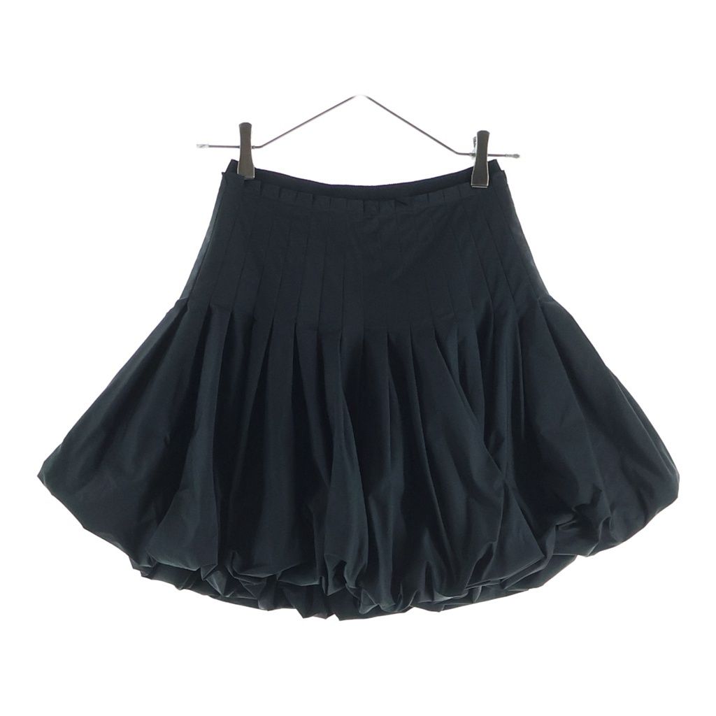 Christian Dior (クリスチャンディオール) Pleats Balloon Skirt プリーツ バルーンスカート レディース ブラック 511J10A2646