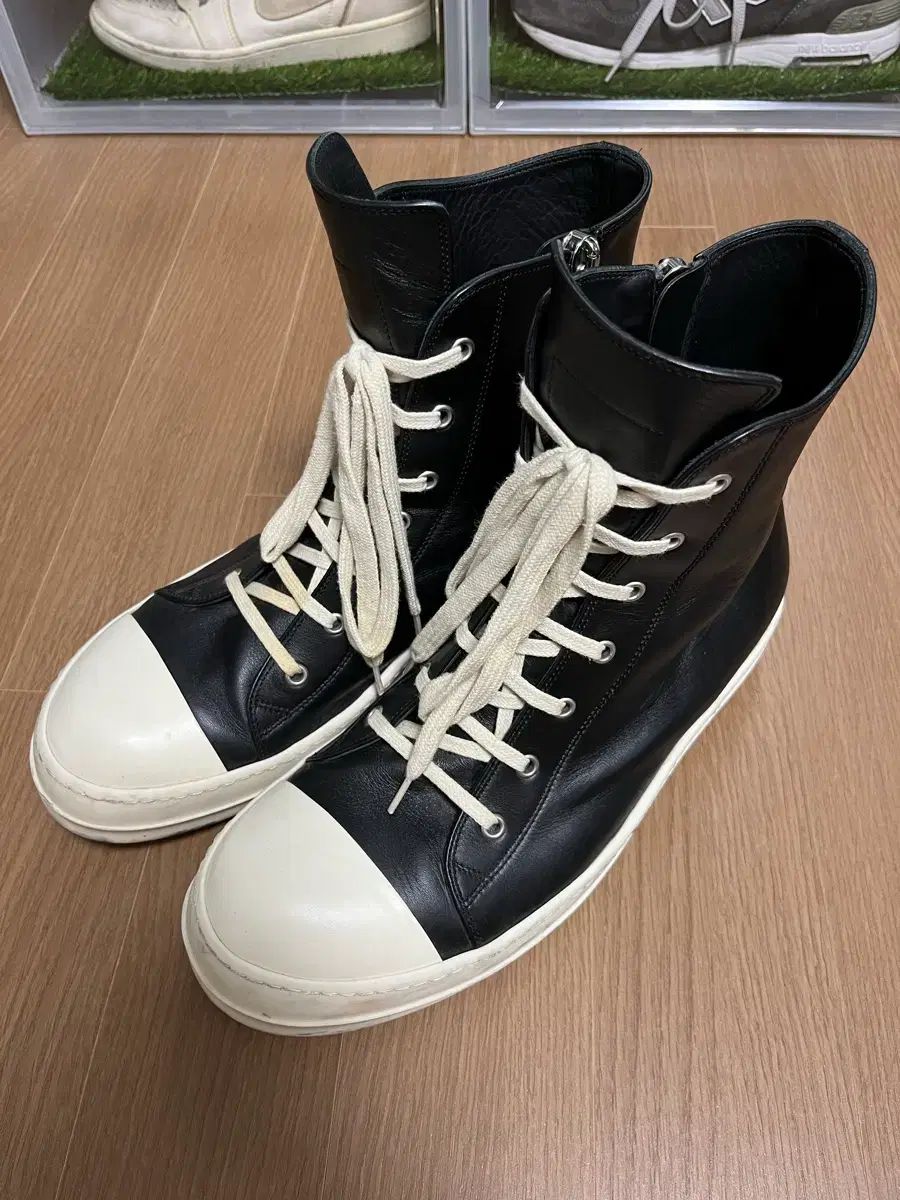 44 RICK OWENS リックオウエンス ラモンズ 下 ハイ LPO
