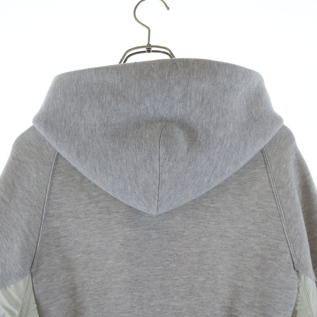 Sacai (サカイ) Sponge Sweat MA-1 Hoodie ナイロン切替 スウェット