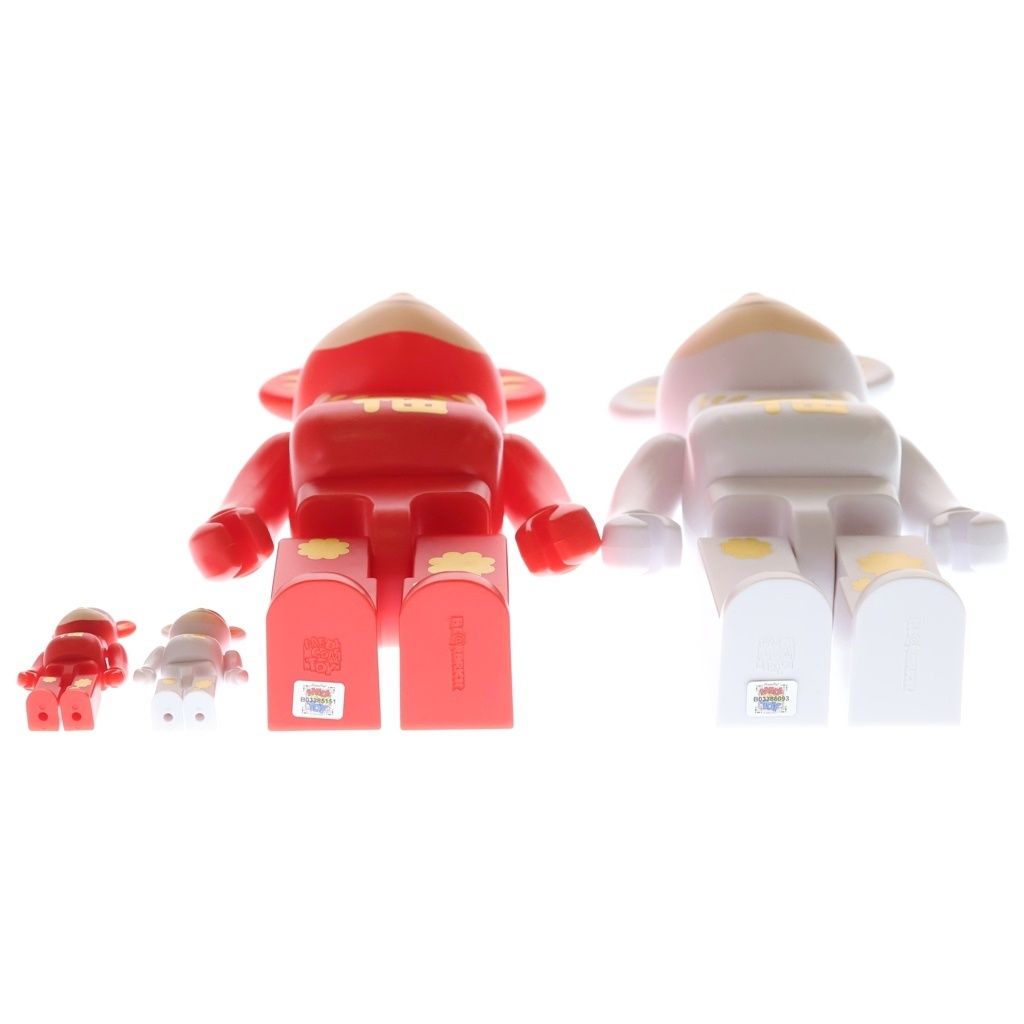 BE@RBRICK (ベアブリック) PEKO&POKO DARUMA 達磨ペコちゃん&ポコ
