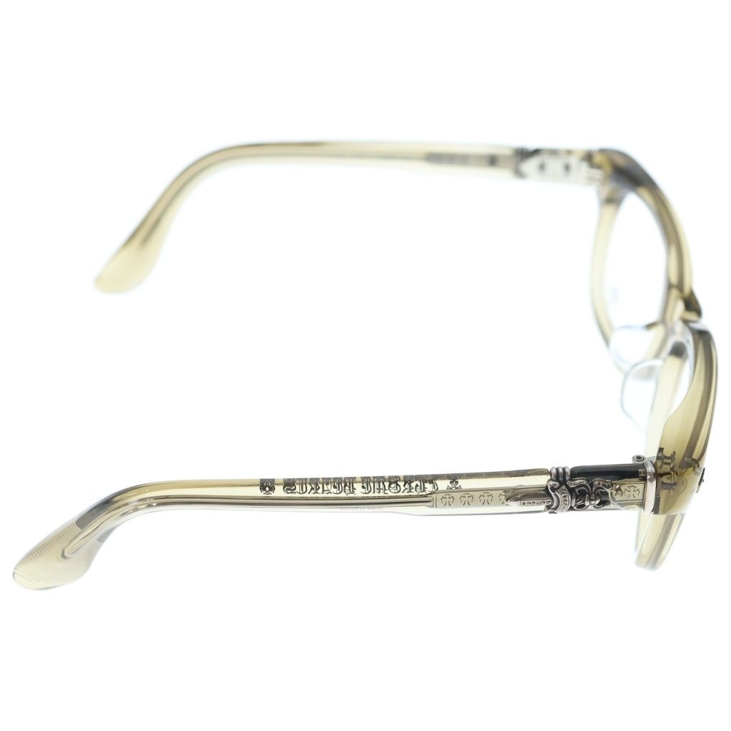 CHROME HEARTS クロムハーツ DOOABLE サイドダガー装飾 スクエア サングラス クリア CHROME HEARTS (クロムハーツ) DOOABLE サイドダガー装飾 スクエア
