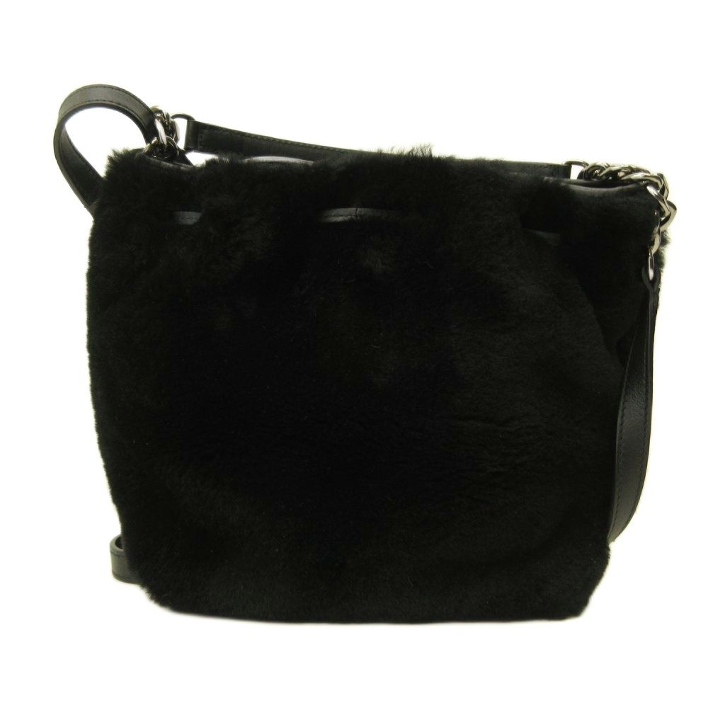ジミーチュウ JIMMY CHOO 美品 JUNO S 2way シアリング バケット 