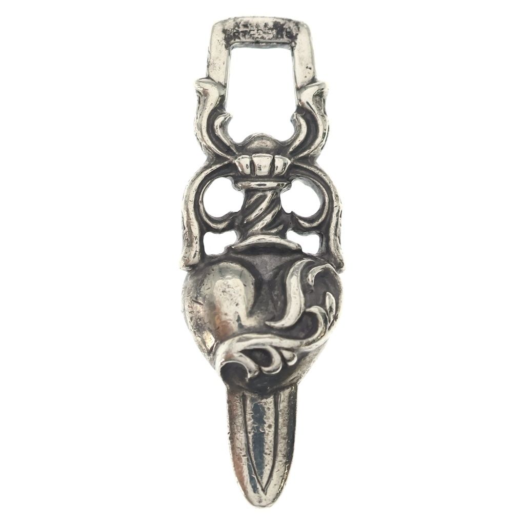 CHROME HEARTS (クロムハーツ) DAGGER HEART ダガーハート ペンダントトップ シルバー BCA243